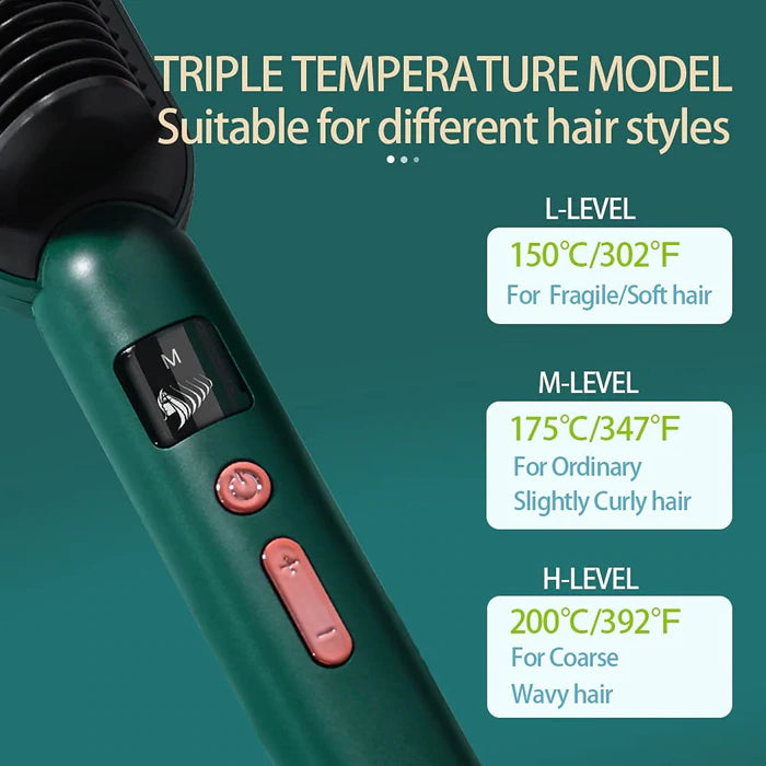 Hush Club™ Hair Straightener Comb