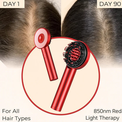 HairLuxe™ 3-in-1 Scalp Massager Comb