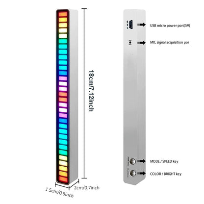 Hush Club™ Wireless Sound Activated RGB Light Bar