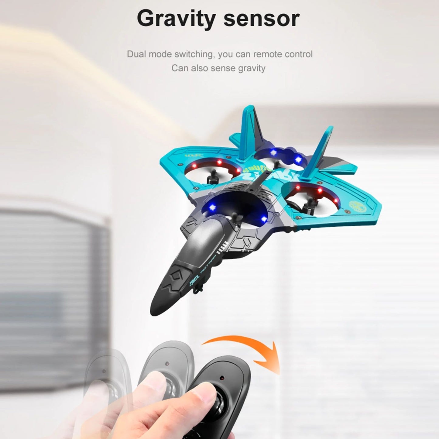 Hush Club™ Jetfighter Quadcopter Drone