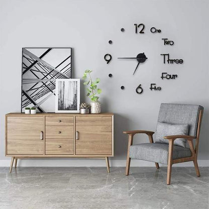 Hush Club™ Modern Acrylic Clock