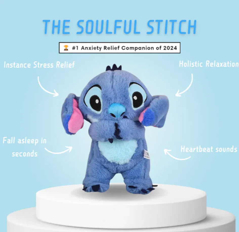 Hush Club™ Stitch Breathing Teddy