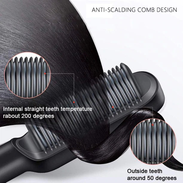Hush Club™ Hair Straightener Comb