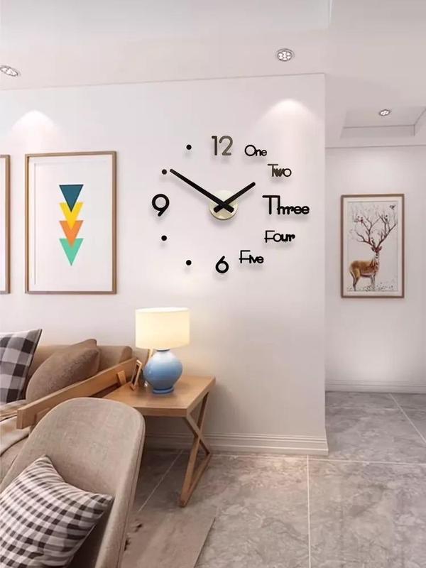 Hush Club™ Modern Acrylic Clock